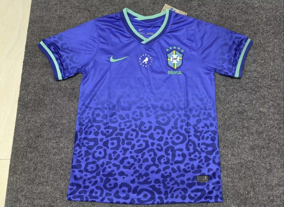 Camiseta Brasil  2024 Segunda Equipación 