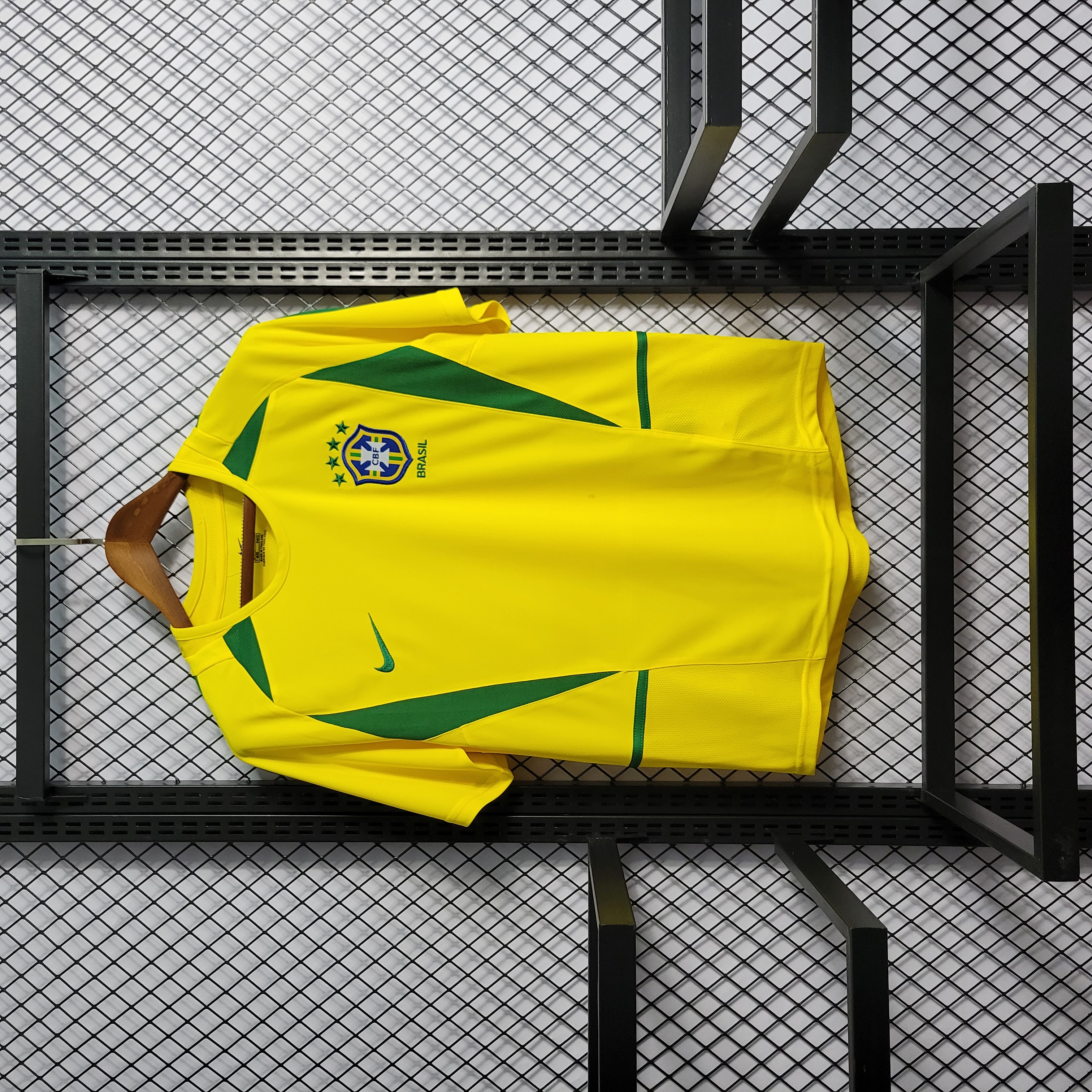 Camiseta Brasil 2002 Primera Equipación