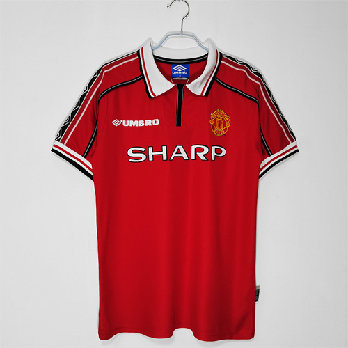 Camiseta Manchester United FC 1998/1999 Primera Equipación 