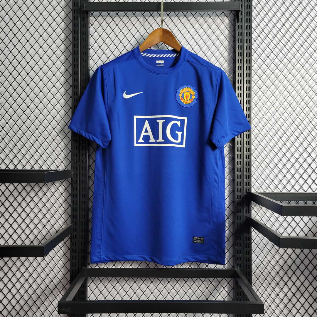 Camiseta Manchester United FC 2008/2009 Segunda Equipación 
