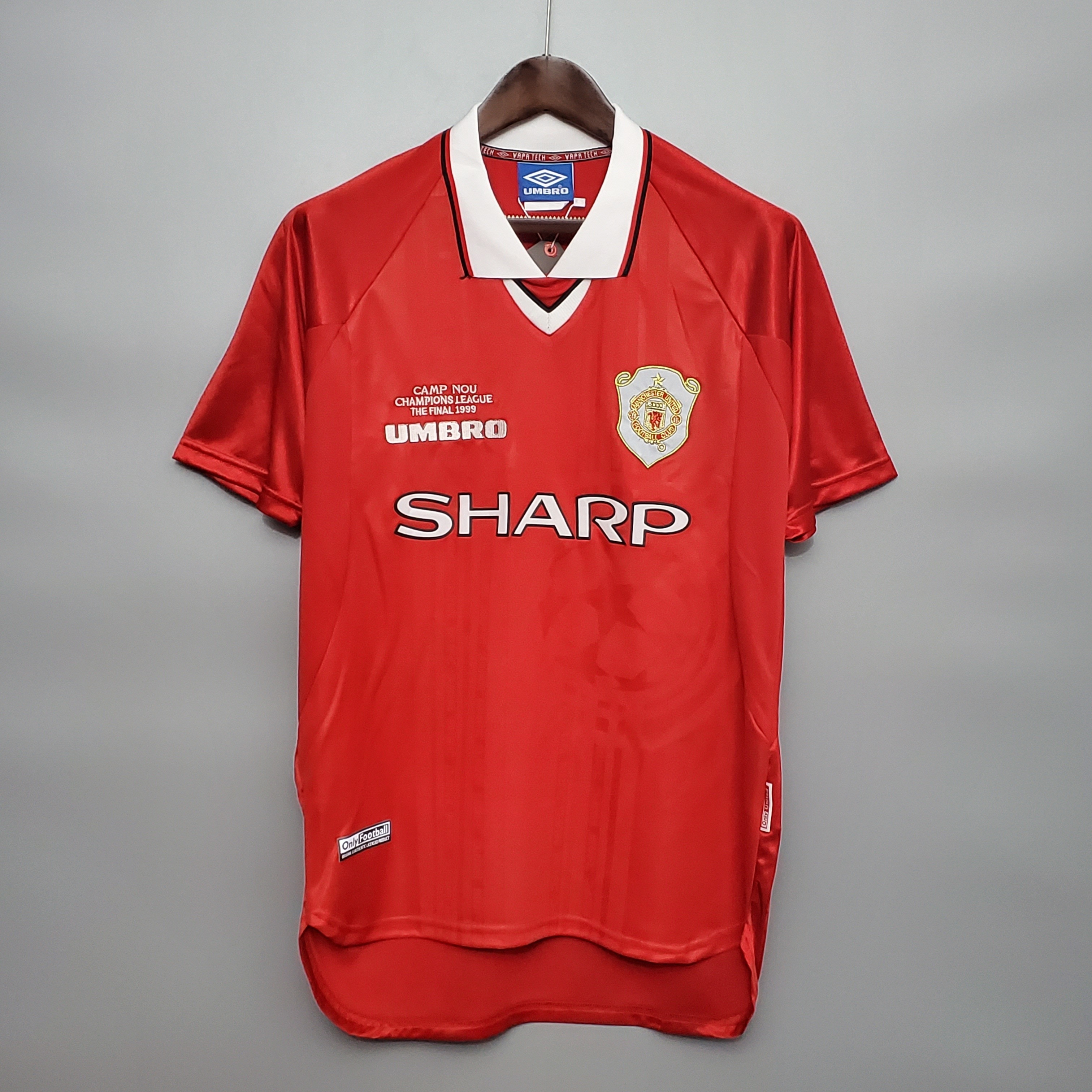Camiseta Manchester United FC 1999/2000 Primera Equipación
