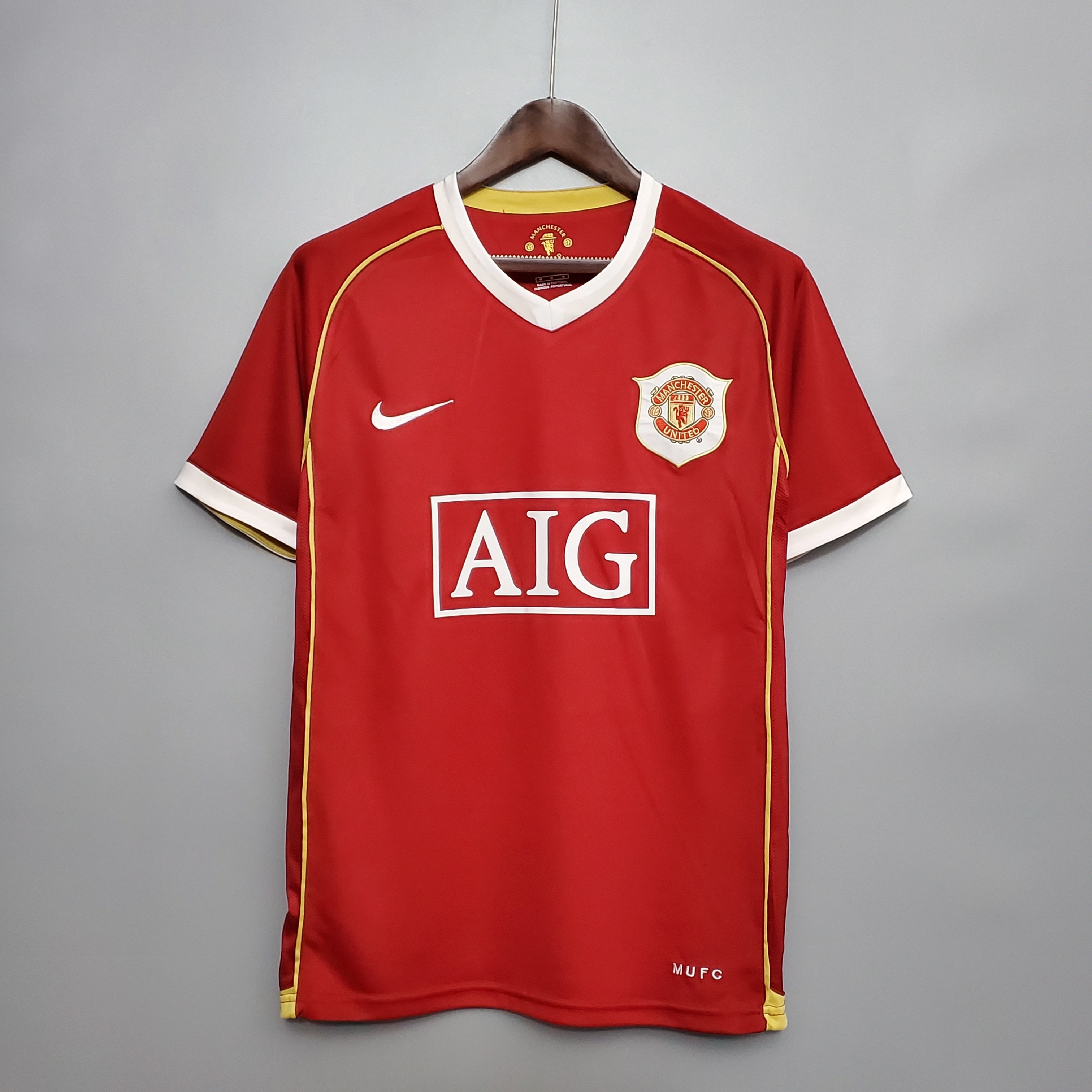 Camiseta Manchester United FC 2006/2007 Primera Equipación