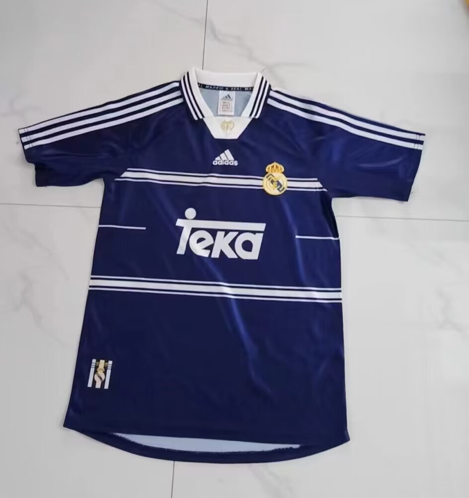 Camiseta Real Madrid 1998/1999 Segunda Equipación
