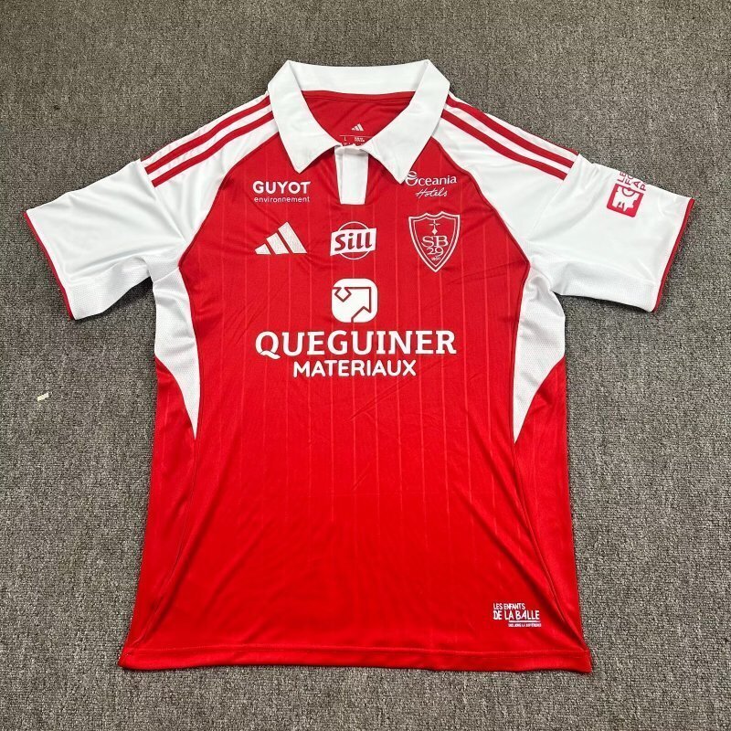Camiseta Stade Brestois 2025/2026 Primera Equipación