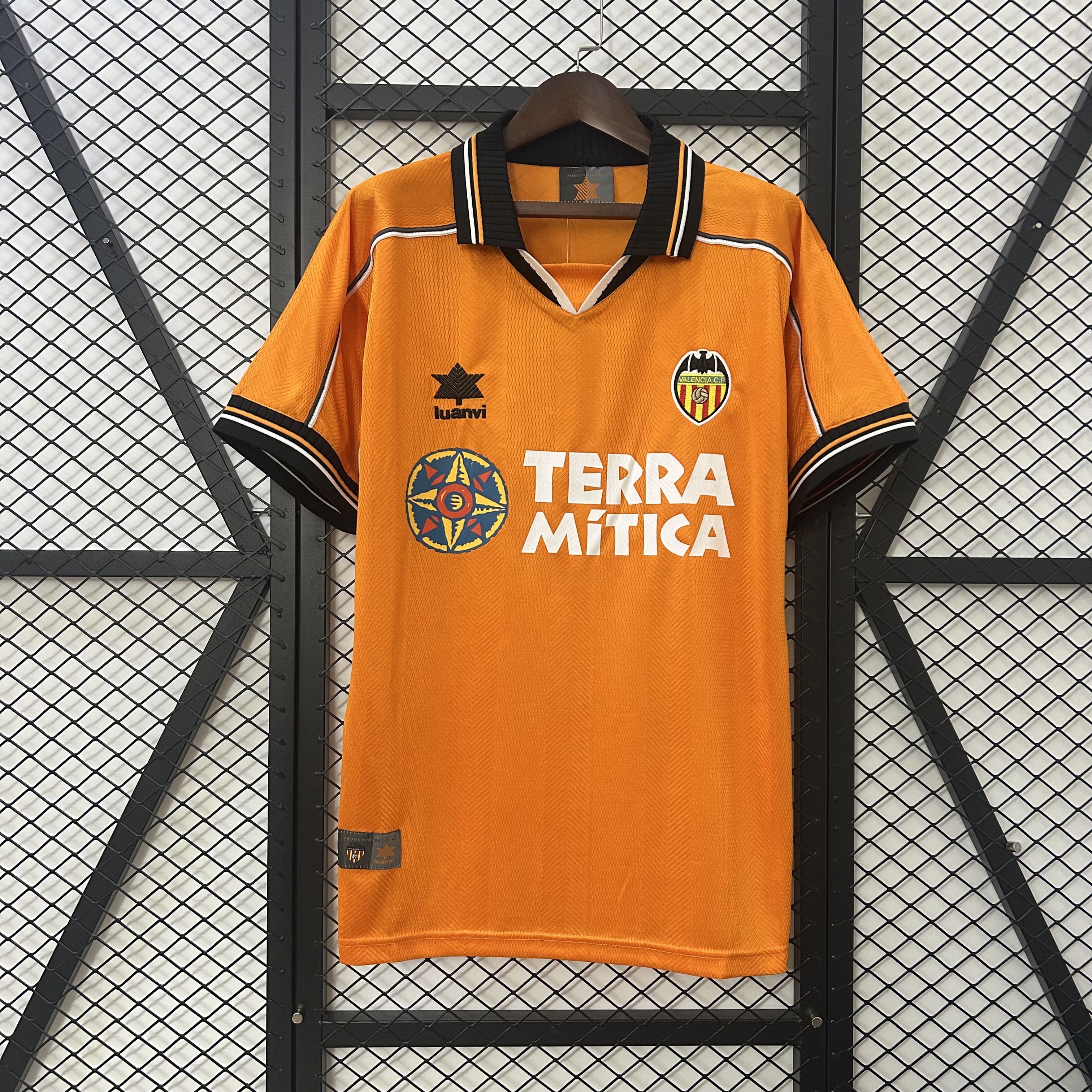 Camiseta Valencia CF 1999/2000 Segunda Equipación